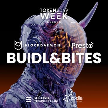 Cover Image for Buidl and Bites @Token2049 Singapore