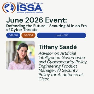 Cover Image for June 2026 Event: Defending the Future - Securing AI in an Era of Cyber Threats