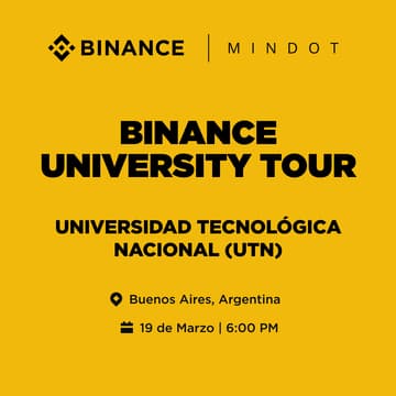 Cover Image for Binance University Tour | UTN Buenos Aires