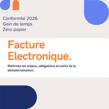 Cover Image for Formation Facture Électronique .