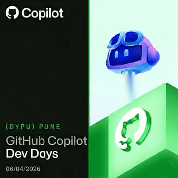 Cover Image for GitHub Copilot Dev Days | Pune (DYPU)