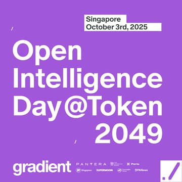 Cover Image for Open Intelligence Day - Token 2049