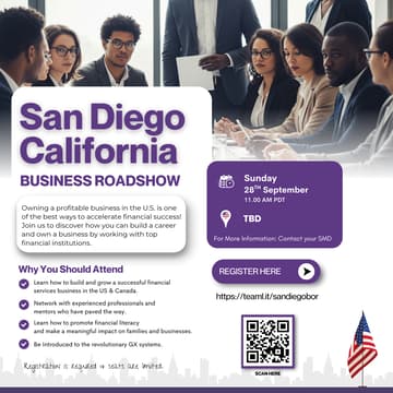 Cover Image for SAN DIEGO CALIFORNIA BUSINESS ROADSHOW