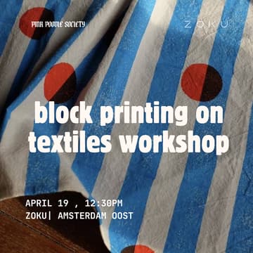 Cover Image for AMSTERDAM | BLOCK PRINTING