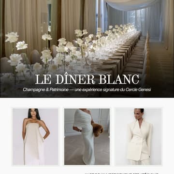 Cover Image for LE DÎNER BLANC – champagne & patrimoine.