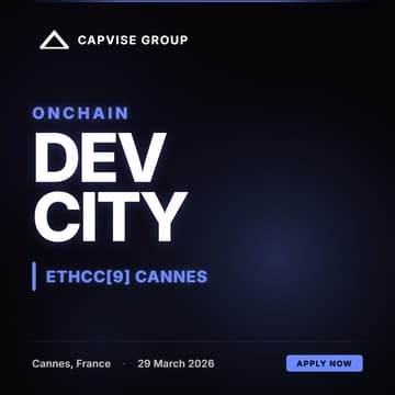 Cover Image for Onchain Dev City @EthCC[9] Cannes 2026🇫🇷