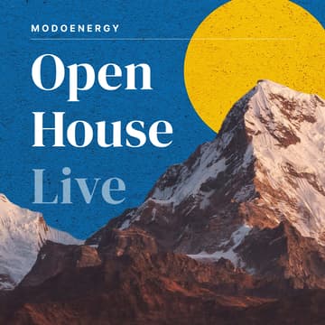 Cover Image for Modo Energy Open House Live (Europe)
