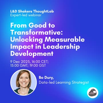 Cover Image for From Good to Transformative: Unlocking Measurable Impact in Leadership Development