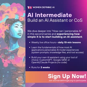 Cover Image for AI Foundations Summer Cohort: Build a customGPT (Part 2)