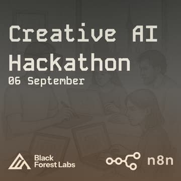 Cover Image for n8n X Black Forest Labs | Creative AI Hackathon