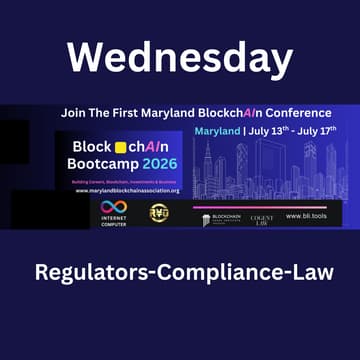 Cover Image for Blockchain Bootcamp Conference & Exhibits: Regulator Day