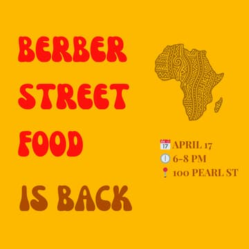 Cover Image for Berber Street Food is Back - VIP Opening Party