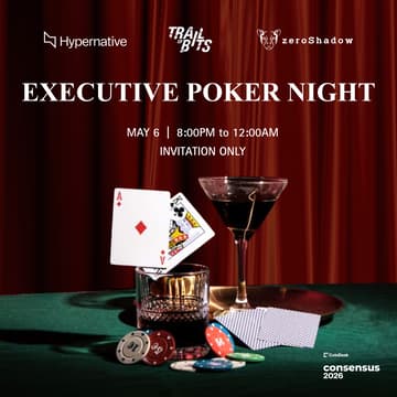 Cover Image for Executive Poker Night by Hypernative, ZeroShadow & Trail of Bits