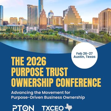 Cover Image for 2026 Purpose Trust Ownership Network Conference