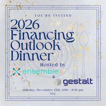 Cover Image for 2026 Financing Outlook Dinner