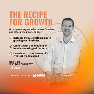 Cover Image for The Recipe for Growth; A Hands-On Baking Workshop to Grow Your Business