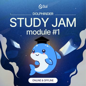 Cover Image for Sui Dolphinder: Study Jam Module #1 [Online & Offline]