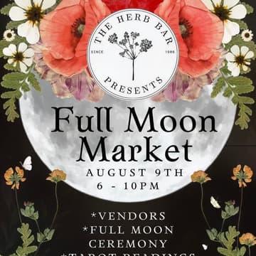 Cover Image for The Herb Bar Full Moon Market 🌿