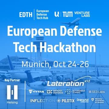 Cover Image for European Defense Tech Hackathon – Munich