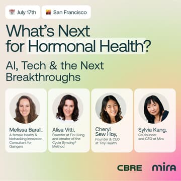 Cover Image for What’s Next for Hormonal Health? AI, Tech & the Next Breakthroughs