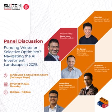 Cover Image for Funding Winter or Selective Optimism? Navigating the AI Investment Landscape in 2025 | SWITCH Day 2