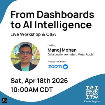 Cover Image for From Dashboards to Intelligence On-Demand: The Impact of AI on Analytics