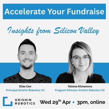Cover Image for Accelerate Your Fundraise: Exclusive Insights from a Silicon Valley VC (virtual)