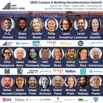 Cover Image for AEG New York 26Q2 Campus & Building Decarbonization Summit