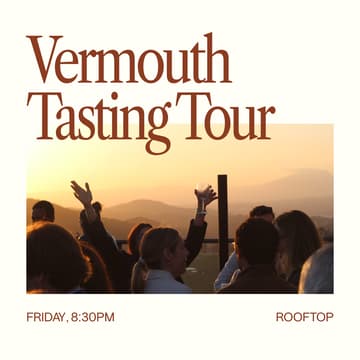 Cover Image for Vermouth Tasting Tour @ Circles House