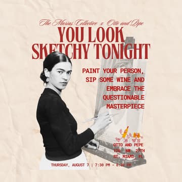 Cover Image for YOU LOOK SKETCHY TONIGHT at Otto And Pepe