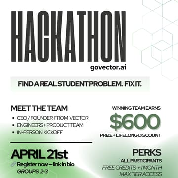 Cover Image for Vibecoding Hackathon | Vector & Codeology