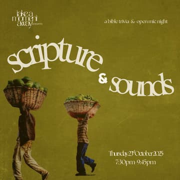 Cover Image for Scripture & Sounds: Early Bird Tickets