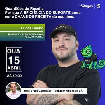 Cover Image for Diálogos | ACX Ep. #14 - Guardiões de Receita - Por que A EFICIÊNCIA DO SUPORTE pode ser a CHAVE DE RECEITA do seu time.