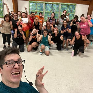 Cover Image for Zumba Tuesday @ Arbutus United Methodist 8/26