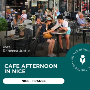 Cover Image for Cafe Afternoon in Nice, France