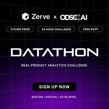 Cover Image for Zerve × ODSC AI: Datathon | Boston/Virtual