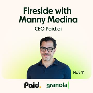 Cover Image for Granola Firesides with Manny Medina