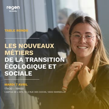 Cover Image for Table-ronde - Les nouveaux métiers de la transition sociale et écologique