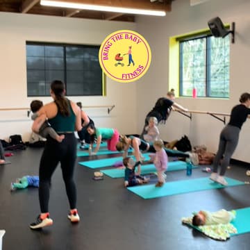 Cover Image for Postpartum Fitness Class, Mom and Baby Workout, NE Seattle 98115