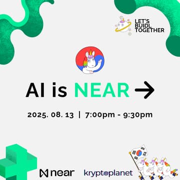 Cover Image for "AI is NEAR" Seoul
