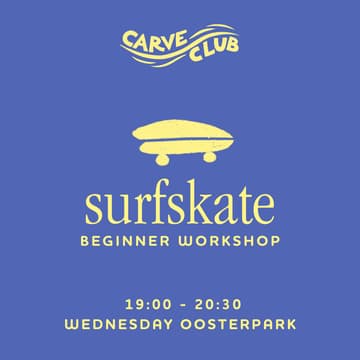 Cover Image for Wednesday Surfskate Beginner workshop