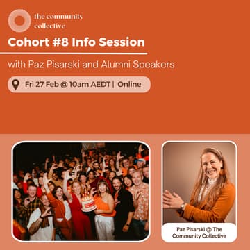 Cover Image for 🏵 Cohort #8 Info Session