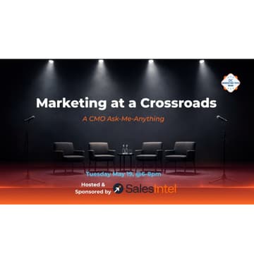 Cover Image for Marketing at a Crossroads: A CMO Ask-Me-Anything