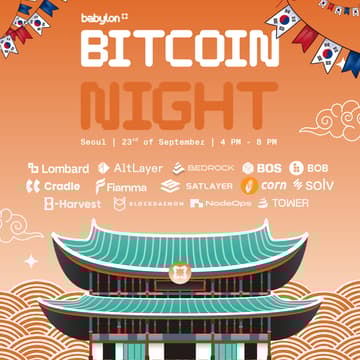 Cover Image for Bitcoin Night | Seoul