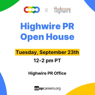 Cover Image for Highwire PR Open House