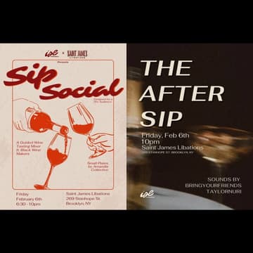 Cover Image for Sip Social + The After Sip