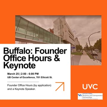 Cover Image for Office Hours with UNY50 &  Mentors: Buffalo ft Claude Arpels, Impact Angel & Activist and Co-Chair of Slow Money NYC