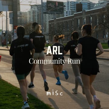 Cover Image for ARL Community Run at Misc Coffee