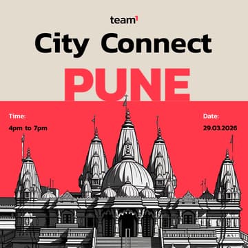 Cover Image for Team1 City Connect: Pune