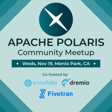 Cover Image for Apache Polaris™ (incubating) Meetup Bay Area